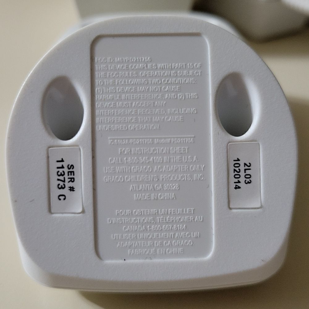 Graco Sound Select Audio Baby Monitor - Picture 10 of 11